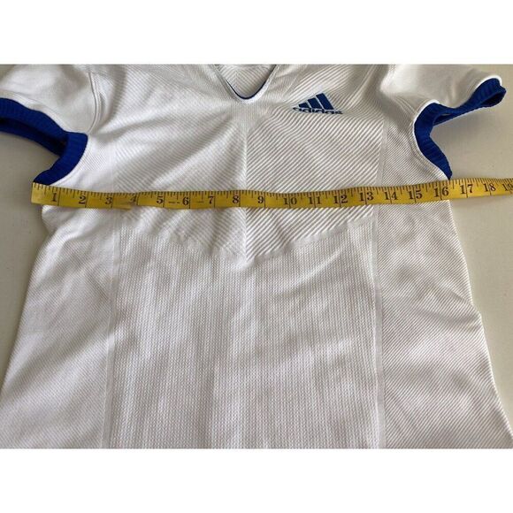 Adidas Techfit Primeknit Football Jersey Men’s XL White Compression Fit NO TAG - Picture 5 of 8